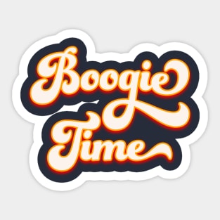 Boogie Time Sticker